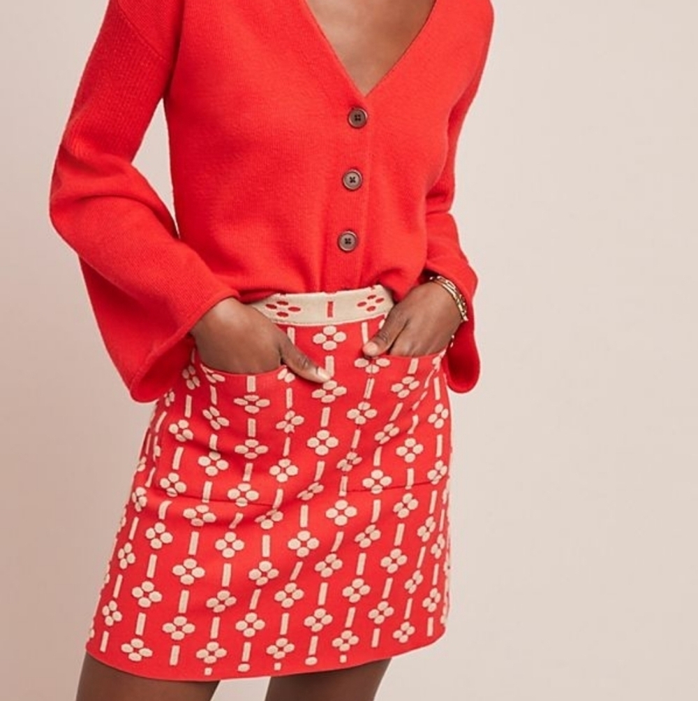 Maeve Quant Mini Skirt size M NWT